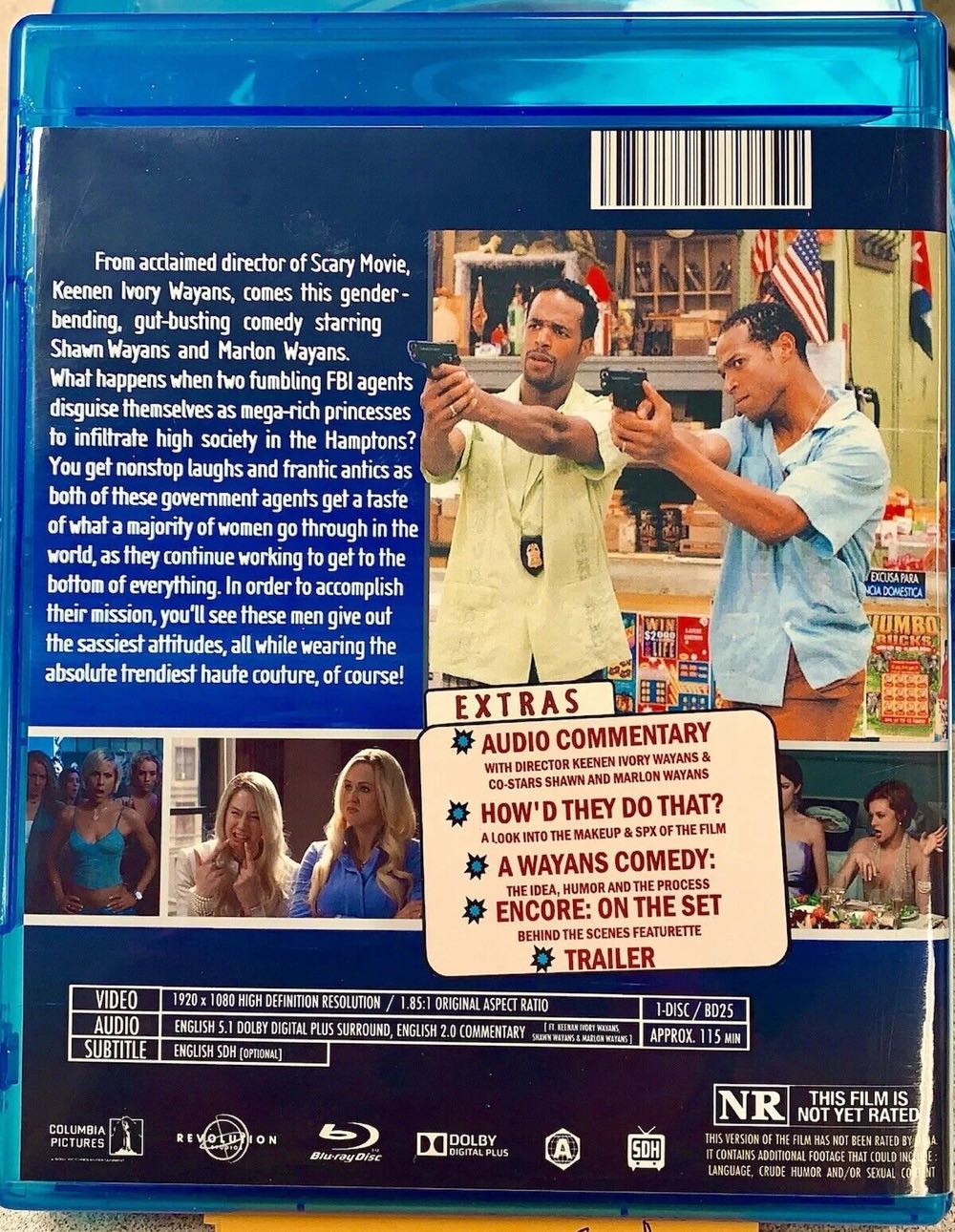 White Chicks DVD movie collectible [Barcode 5050582835519] - Main Image 2