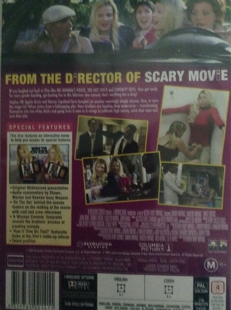 White Chicks DVD movie collectible [Barcode 9317731021411] - Main Image 2