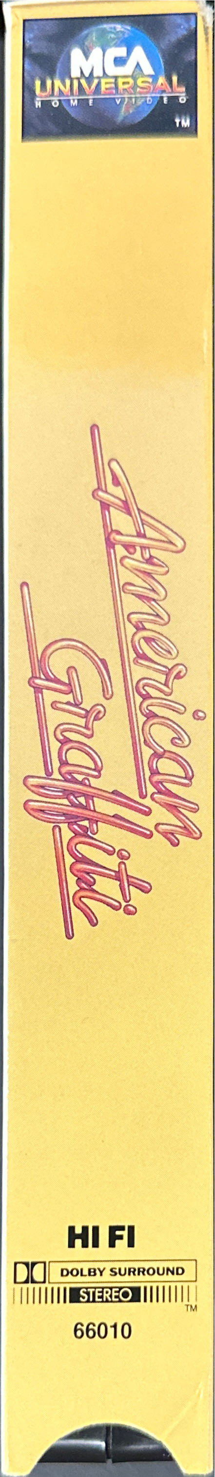 American Graffiti VHS movie collectible [Barcode 096896601032] - Main Image 3