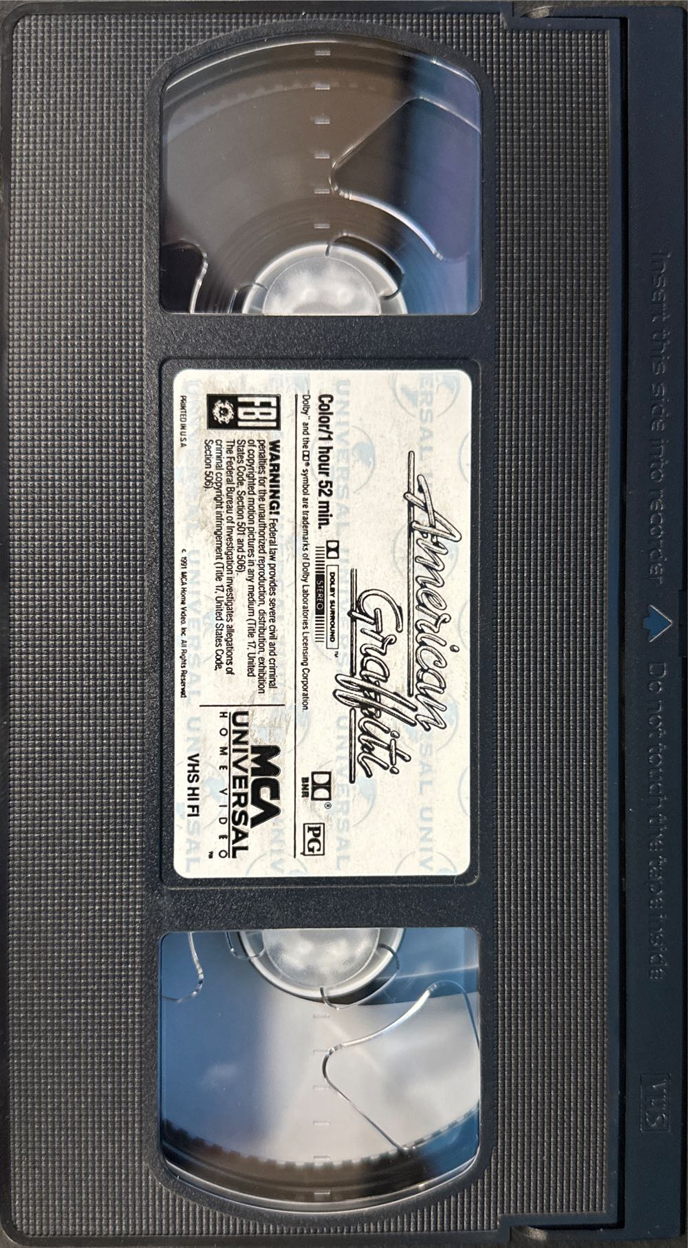 American Graffiti VHS movie collectible [Barcode 096896601032] - Main Image 4