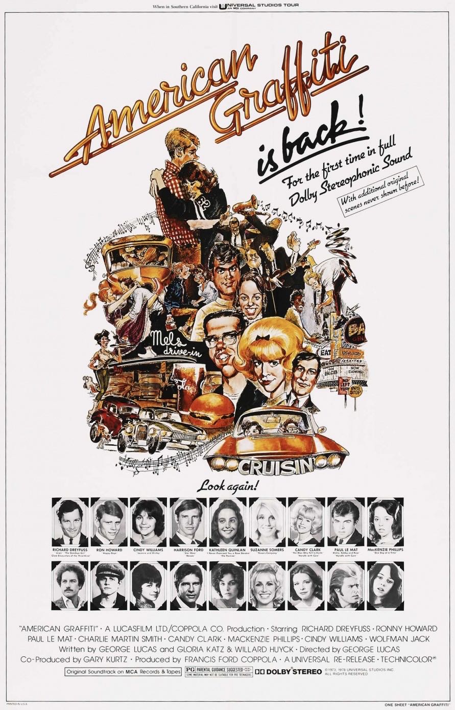 American Graffiti Blu-ray movie collectible [Barcode 5050582832716] - Main Image 2