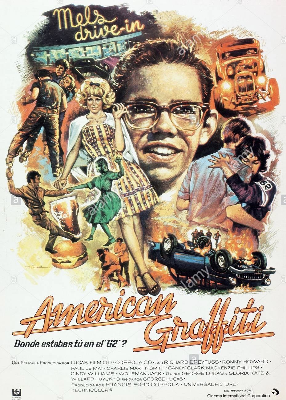 American Graffiti Blu-ray movie collectible [Barcode 5050582832716] - Main Image 3