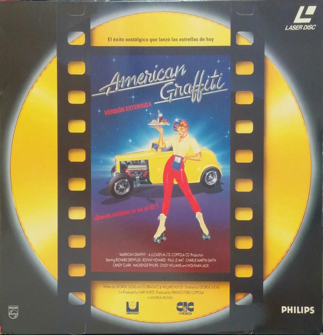 American Graffiti Laser Disc movie collectible - Main Image 1