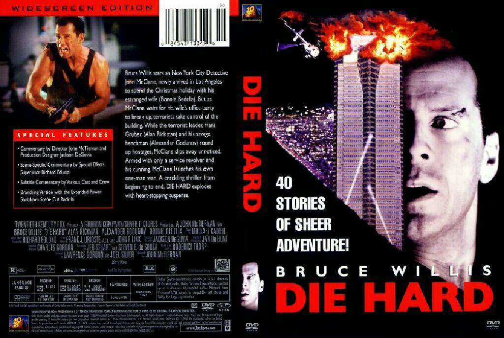 Die Hard DVD movie collectible [Barcode 024543534747] - Main Image 2