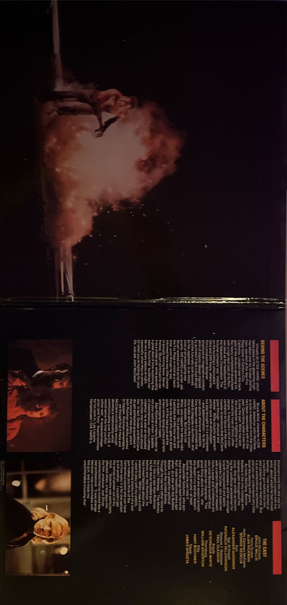 Die Hard Laser Disc movie collectible [Barcode 086162166662] - Main Image 3