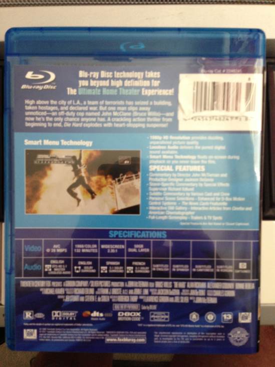 Die Hard Blu-ray movie collectible - Main Image 2