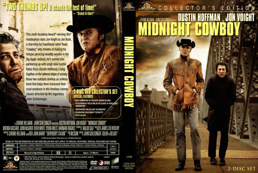 Midnight Cowboy DVD movie collectible [Barcode 883904287537] - Main Image 2