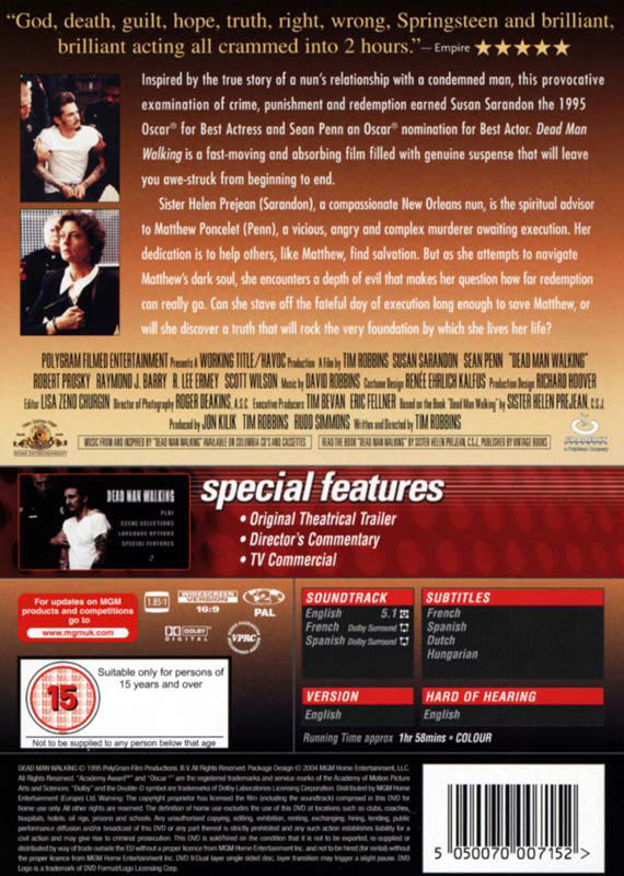 Dead Man Walking Fandango at Home movie collectible [Barcode 5706102334085] - Main Image 2