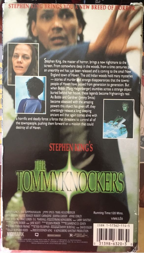Tommyknockers, The VHS movie collectible [Barcode 031398632030] - Main Image 2