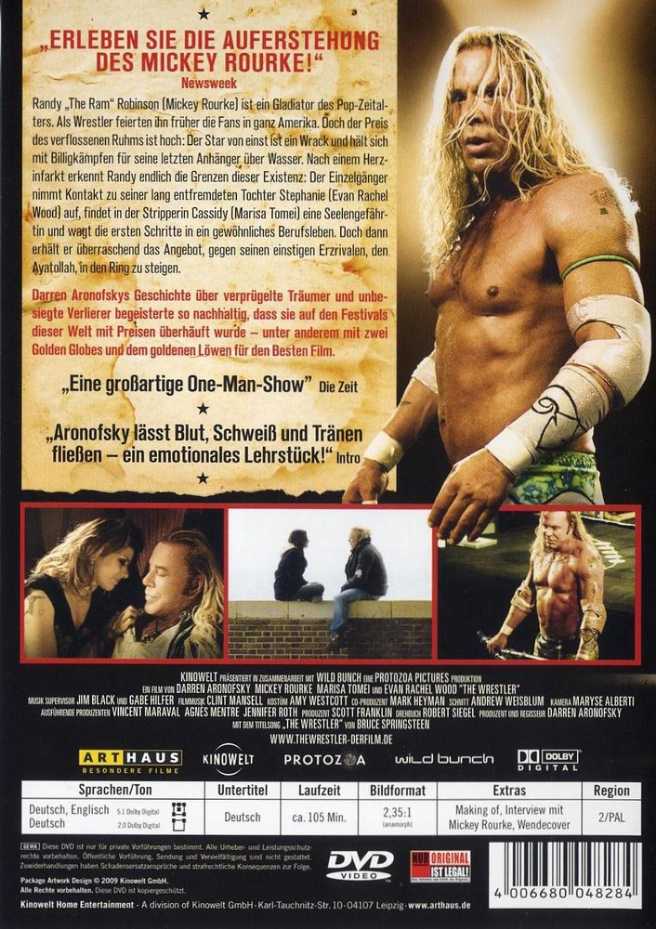 Wrestler, The  DVD movie collectible [Barcode 024543601920] - Main Image 4