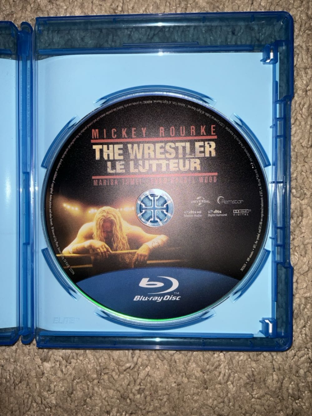 The Wrestler Blu-ray movie collectible [Barcode 025192244537] - Main Image 3