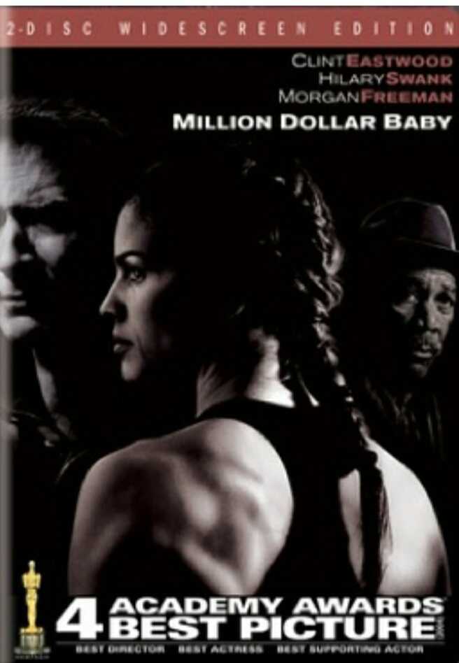 Million Dollar Baby DVD movie collectible [Barcode 012767593237] - Main Image 2
