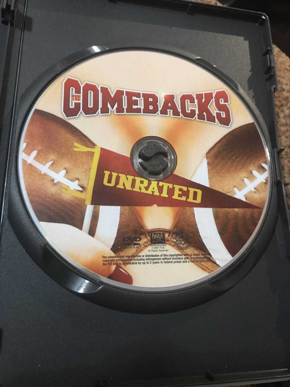 The Comebacks DVD movie collectible [Barcode 024543492511] - Main Image 3