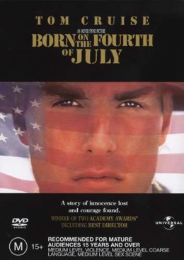 Born on the Fourth of July DVD movie collectible [Barcode 5050582038743] - Main Image 1