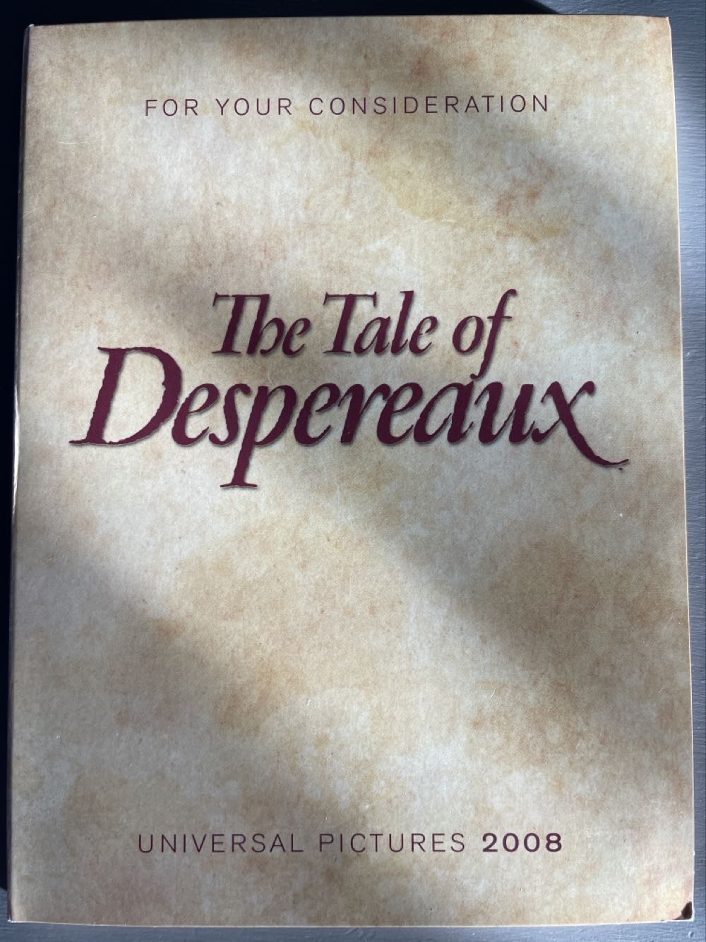 Tale of Despereaux DVD movie collectible [Barcode 025192022166] - Main Image 4