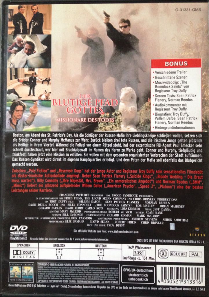 Blutige Pfad Gottes, Der DVD movie collectible [Barcode 4030521313316] - Main Image 2