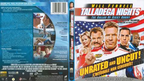 Talladega Nights: The Ballad of Ricky Bobby DVD movie collectible [Barcode 052000506488] - Main Image 2