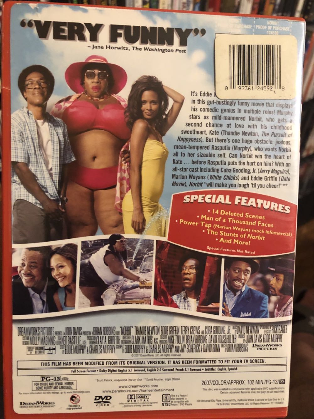 Norbit DVD movie collectible [Barcode 097361245928] - Main Image 2