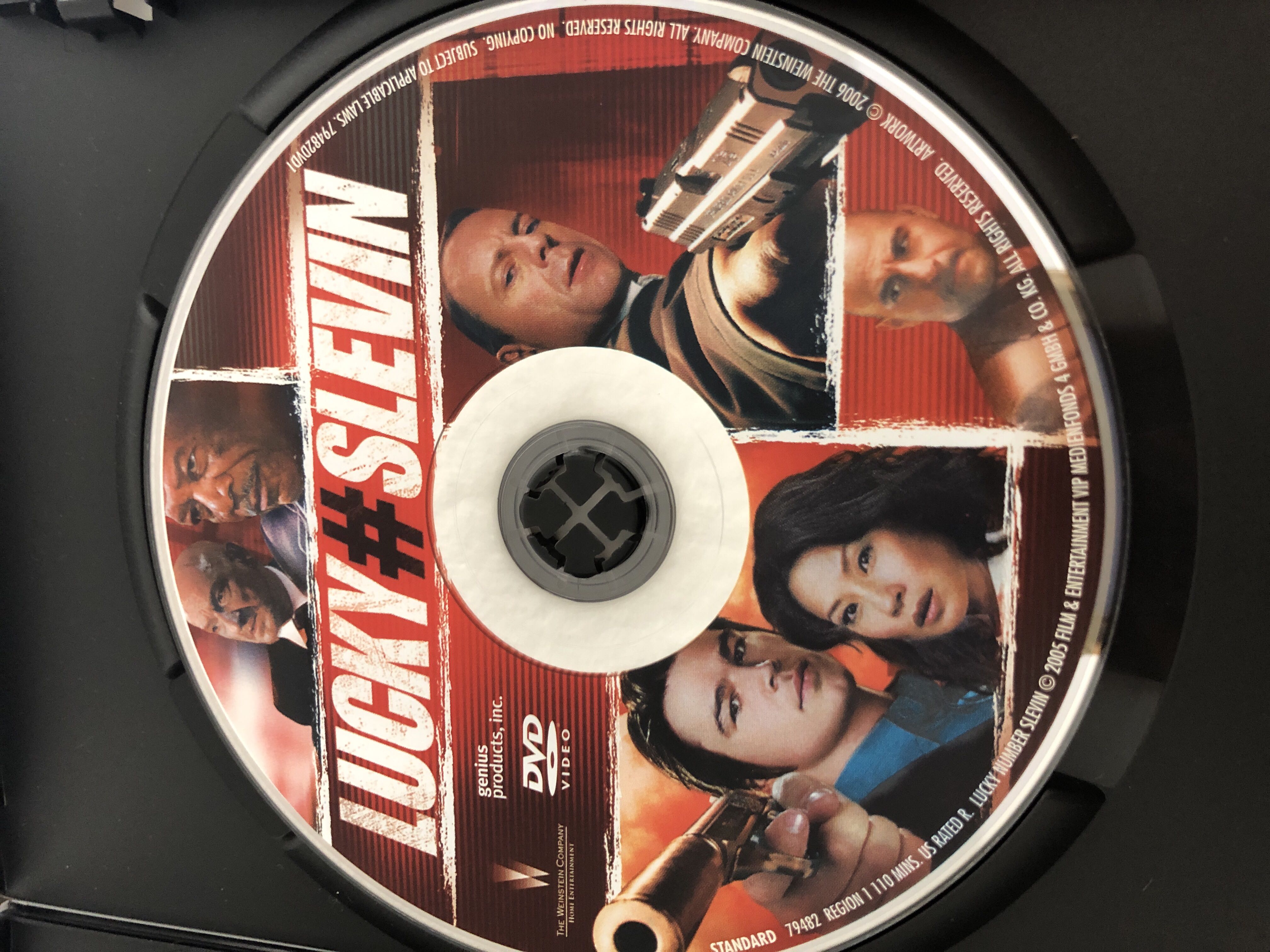 Lucky # Slevin DVD movie collectible [Barcode 796019794824] - Main Image 3