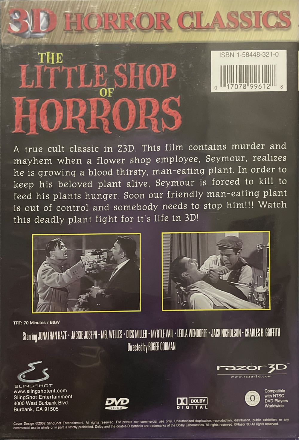 Little Shop of Horrors DVD movie collectible [Barcode 017078996128] - Main Image 2