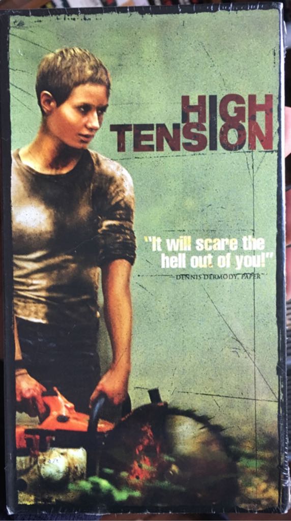 High Tension VHS movie collectible [Barcode 031398181804] - Main Image 1