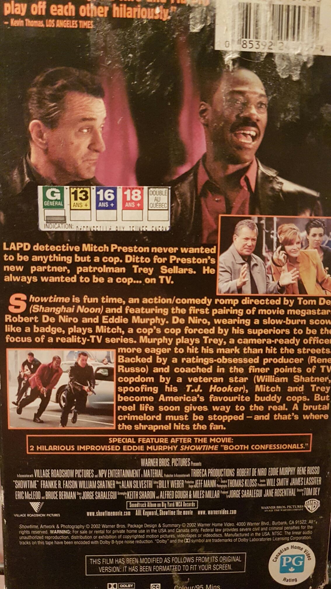Showtime VHS movie collectible [Barcode 085392248131] - Main Image 2