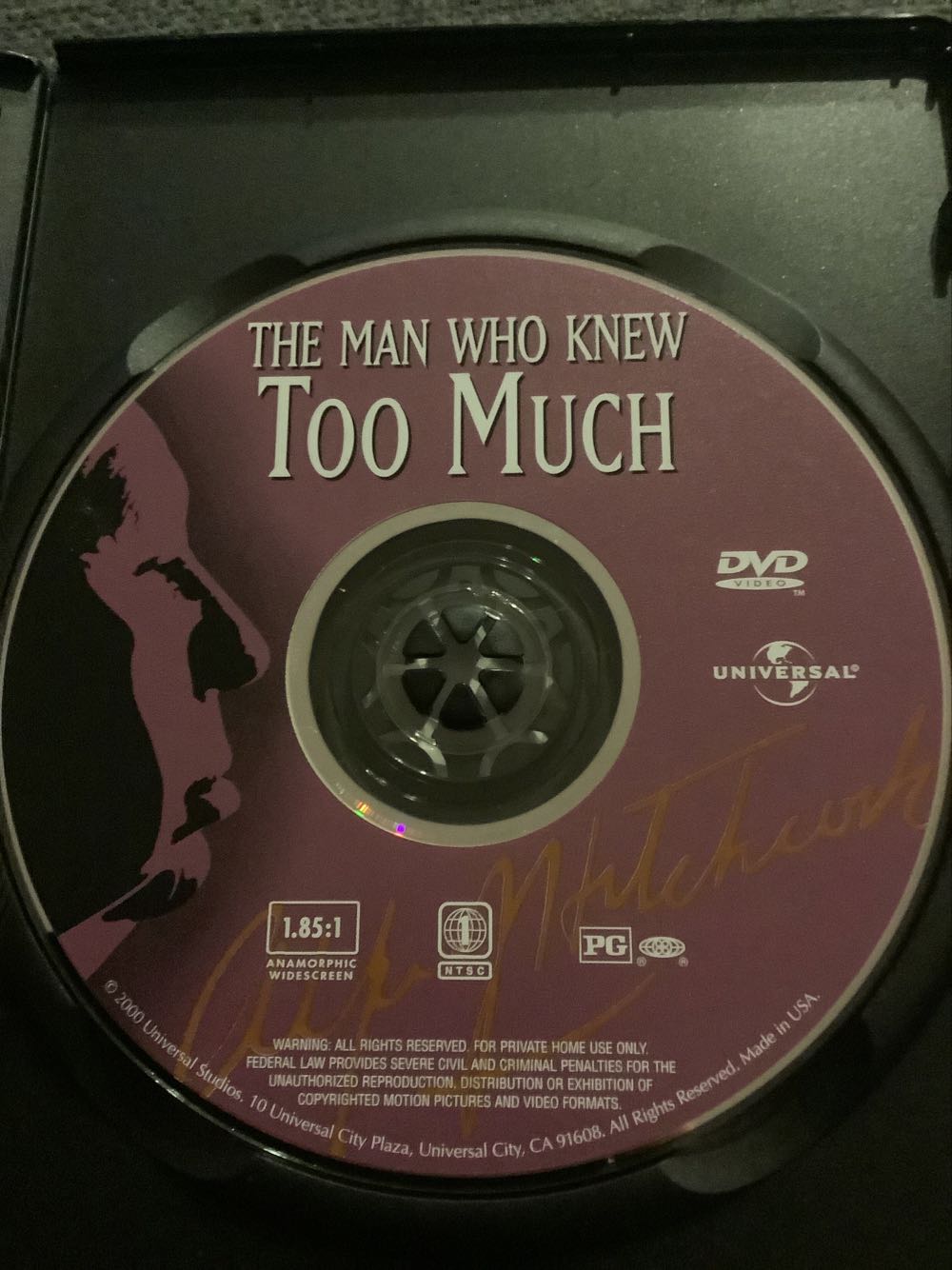 The Man Who Knew Too Much DVD movie collectible [Barcode 025192041921] - Main Image 4