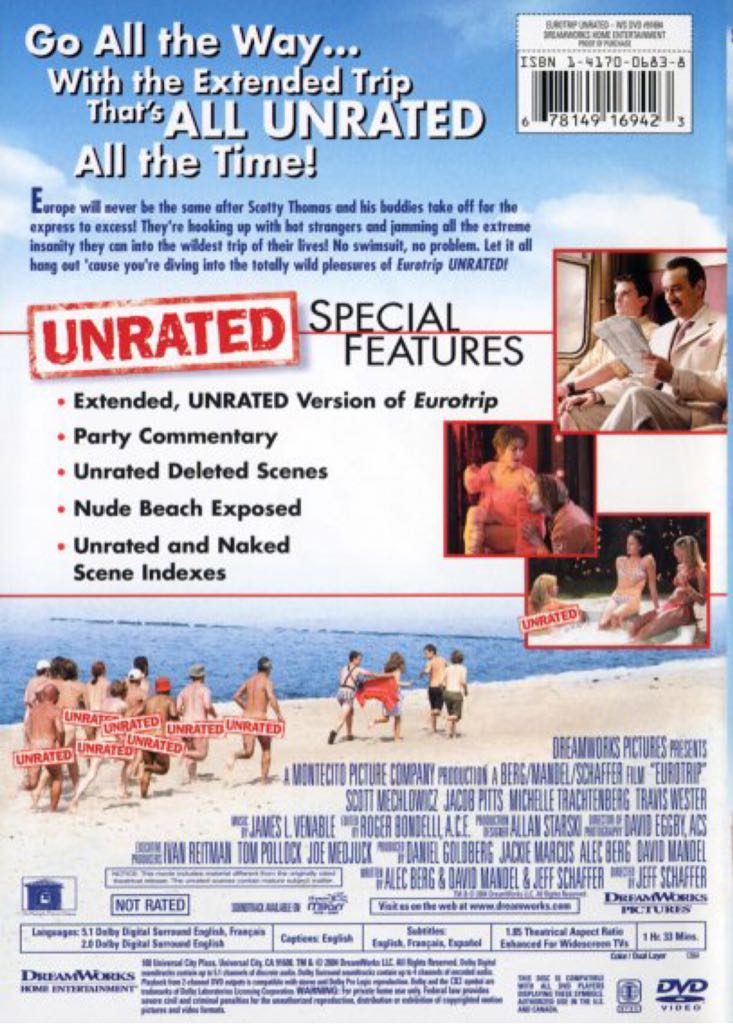 Eurotrip Digital Copy movie collectible [Barcode 5050583012636] - Main Image 2