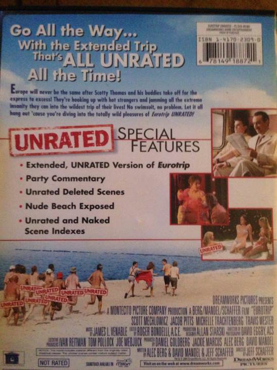 Eurotrip DVD movie collectible [Barcode 678149188721] - Main Image 2