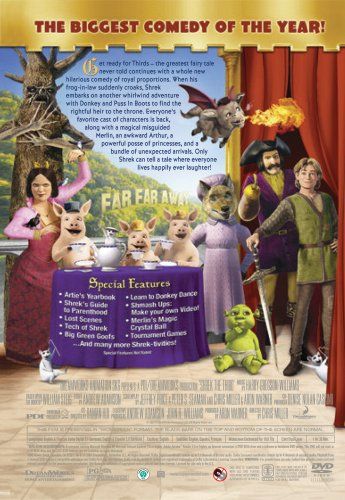 Shrek 03: The Third Movies Anywhere movie collectible [Barcode 024543263821] - Main Image 2