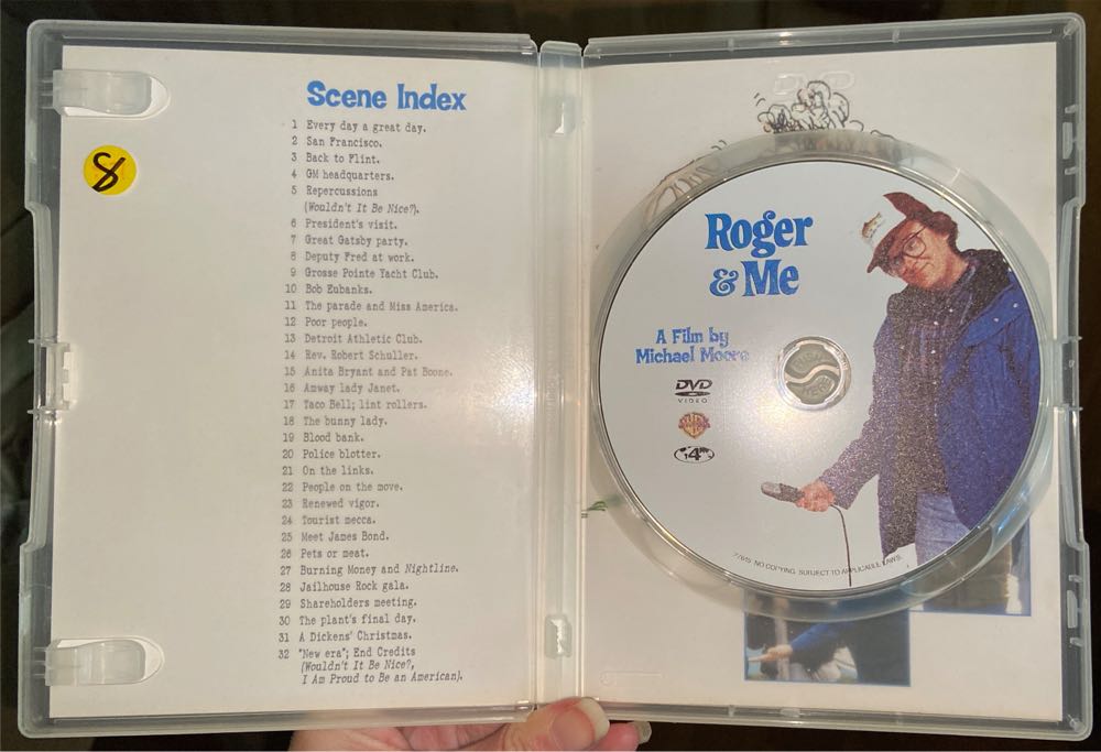 Roger and Me DVD movie collectible [Barcode 9325336020234] - Main Image 4