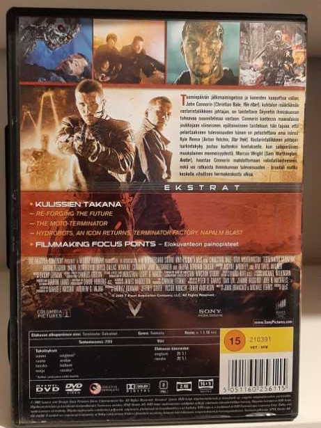 Terminator Salvation DVD movie collectible [Barcode 5051160256115] - Main Image 2
