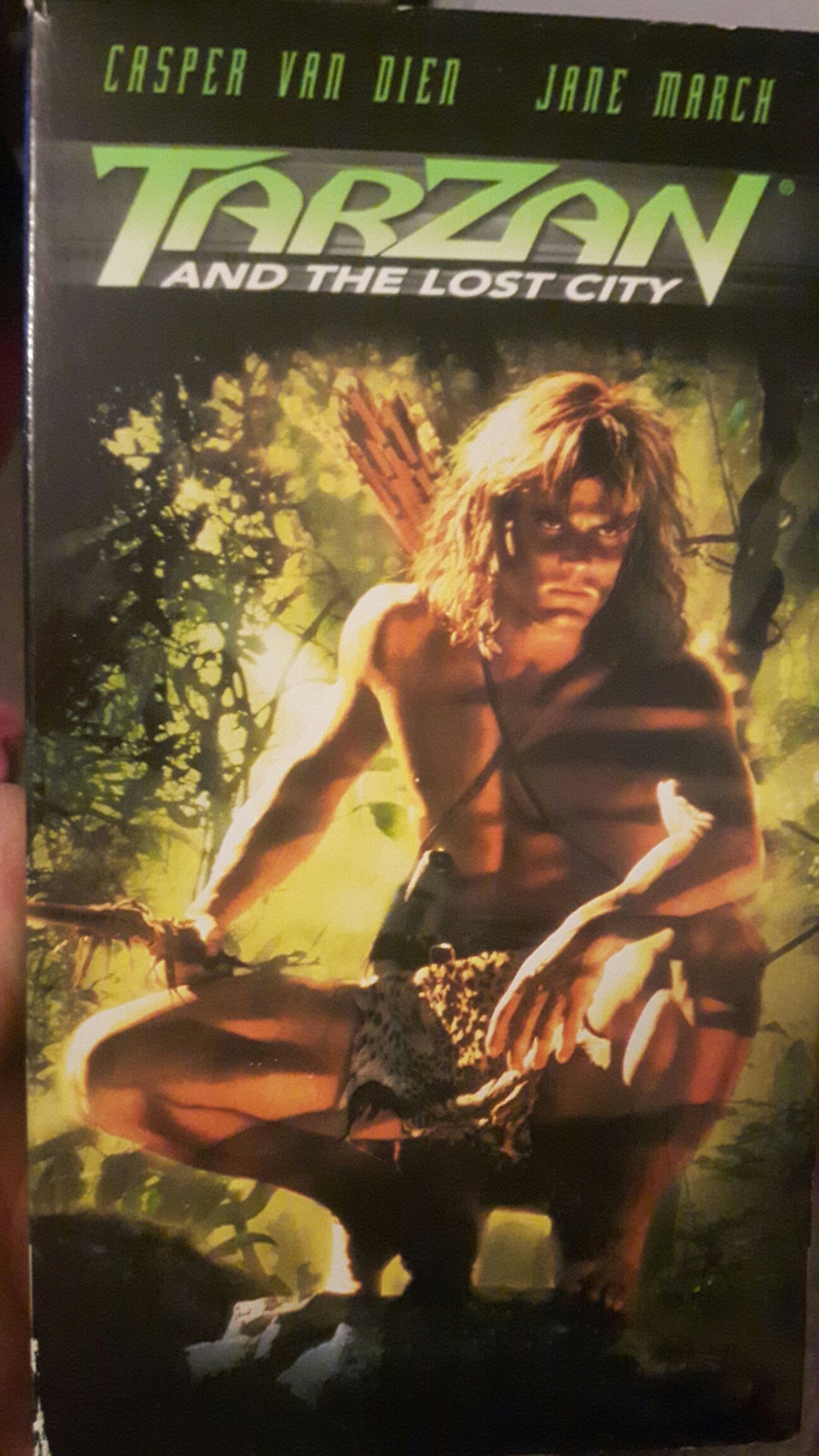 Tarzan and the Lost City VHS movie collectible [Barcode 085391664734] - Main Image 1
