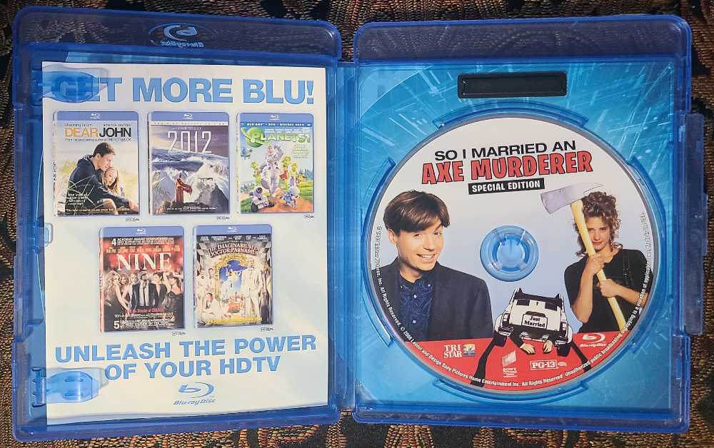 * BR : So I Married an Axe Murderer Blu-ray movie collectible [Barcode 043396257337] - Main Image 3