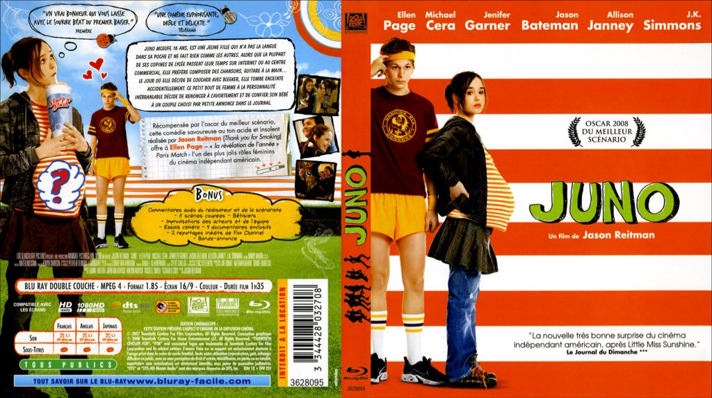 Juno Blu-ray movie collectible [Barcode 024543519805] - Main Image 2