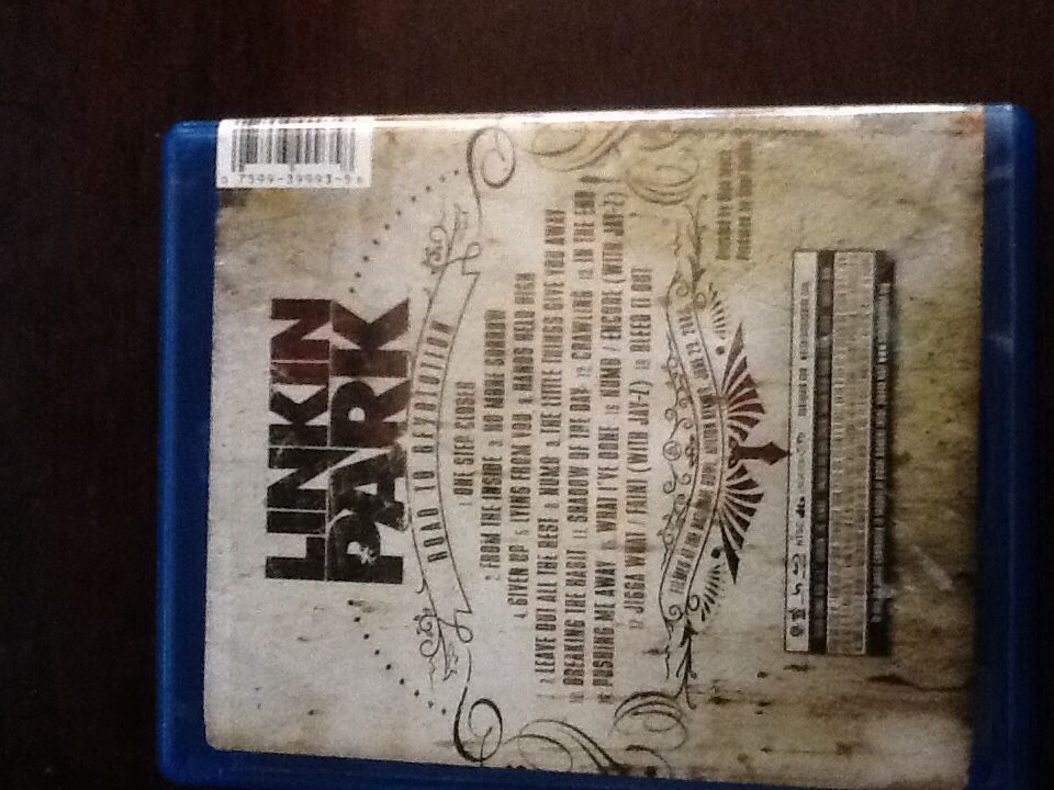 Linkin Park: Road to Revolution Blu-ray movie collectible [Barcode 075993999358] - Main Image 2