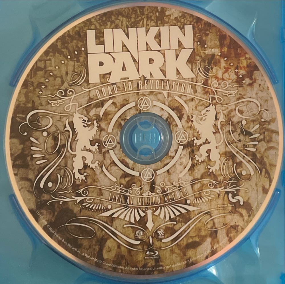 Linkin Park: Road to Revolution Blu-ray movie collectible [Barcode 075993999358] - Main Image 3