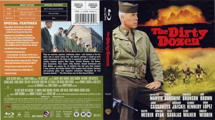 The Dirty Dozen Blu-ray movie collectible [Barcode 9325336036051] - Main Image 2