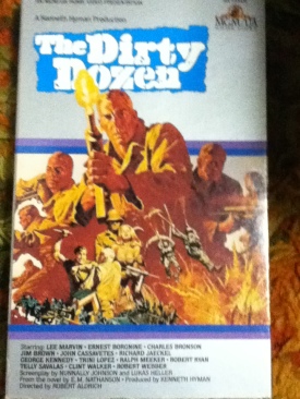 Dirty Dozen VHS movie collectible - Main Image 1