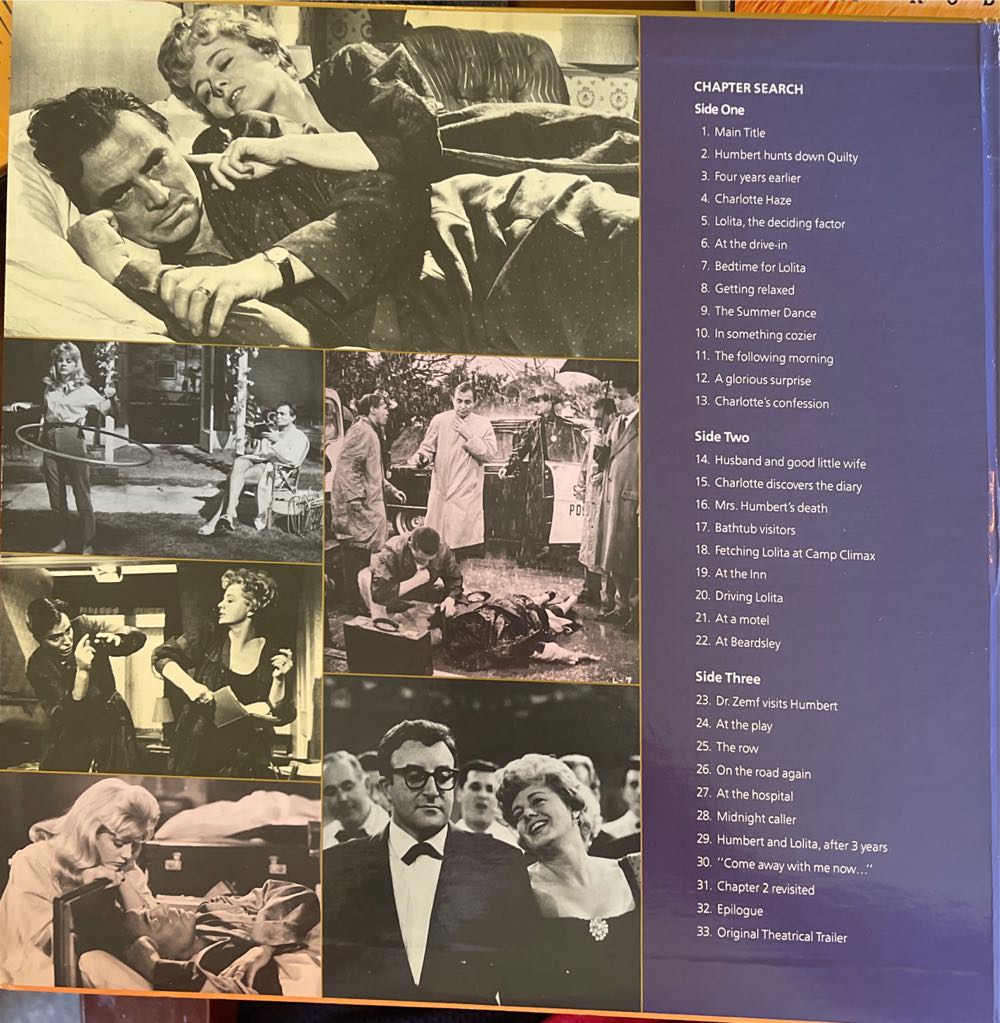 Lolita Laser Disc movie collectible [Barcode 027612006862] - Main Image 3
