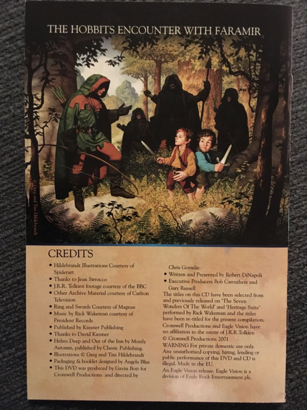 J.R.R. Tolkien - Master of the Rings DVD movie collectible [Barcode 085393768522] - Main Image 4