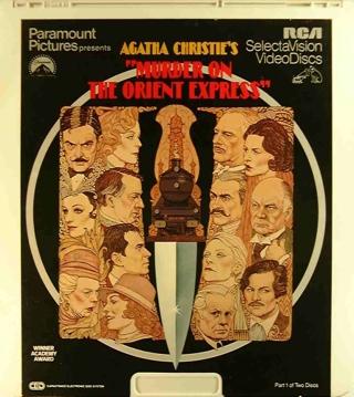 Murder on the Orient Express CED movie collectible [Barcode 076476006495] - Main Image 1