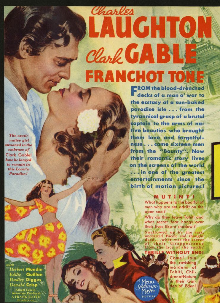 Mutiny on the Bounty Video CD movie collectible [Barcode 7321917650908] - Main Image 2