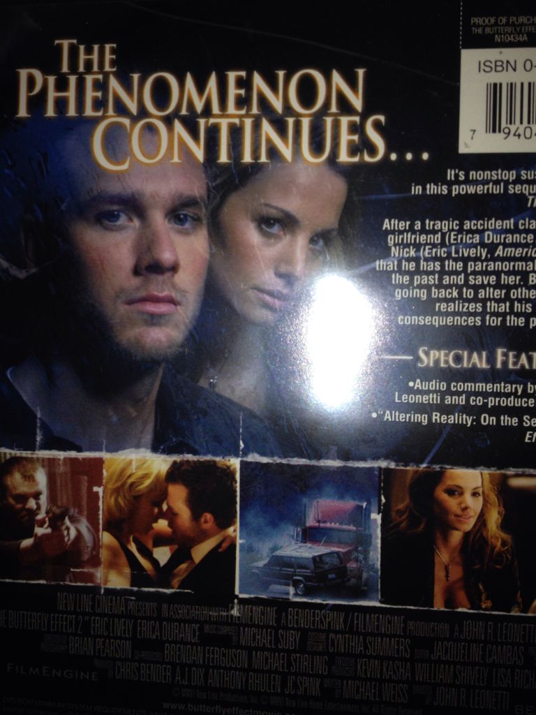 The Butterfly Effect 2 DVD movie collectible [Barcode 4332061000153] - Main Image 2