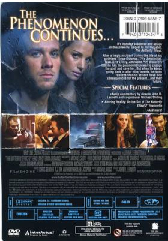 The Butterfly Effect 2 Blu-ray movie collectible - Main Image 2