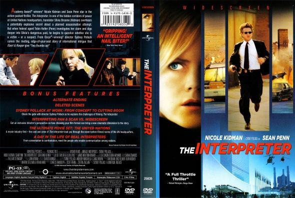 The Interpreter DVD movie collectible [Barcode 5050582346640] - Main Image 2