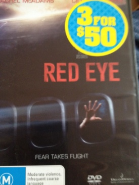 Red Eye DVD movie collectible [Barcode 5050523026488] - Main Image 1