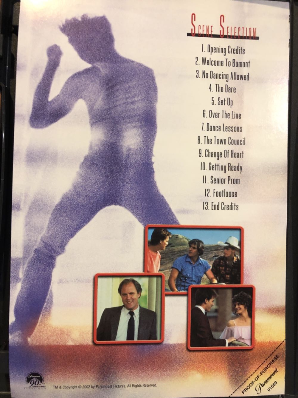 Footloose DVD movie collectible [Barcode 097360158946] - Main Image 4