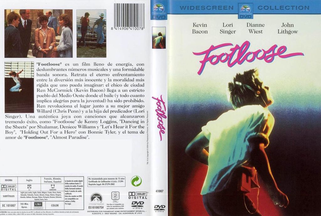 Footloose  DVD movie collectible [Barcode 097361456546] - Main Image 2