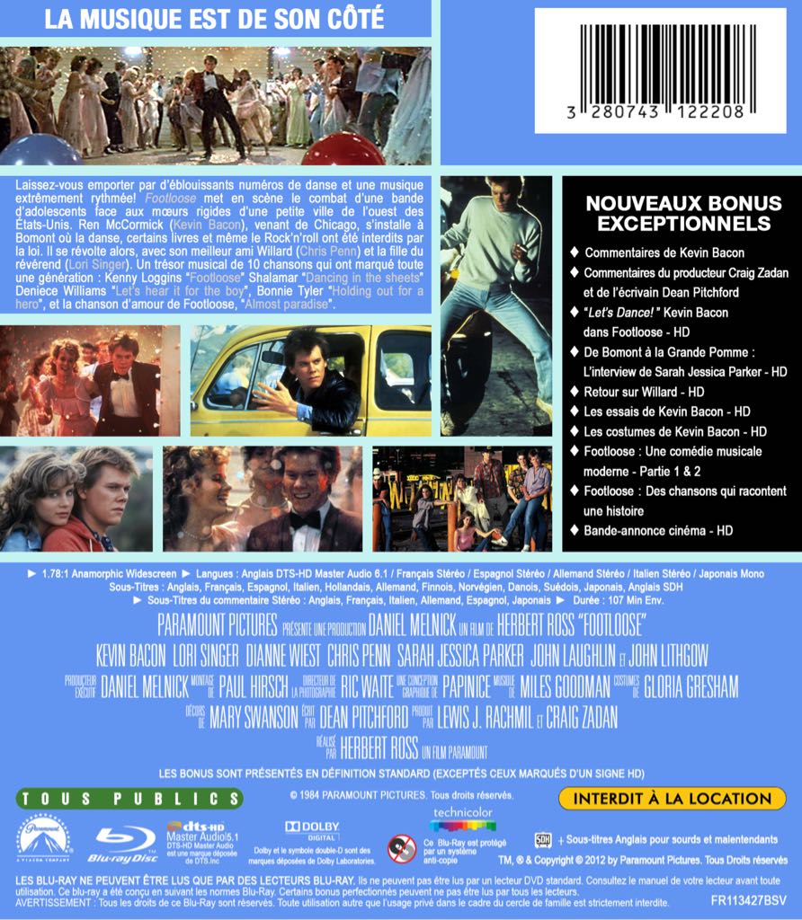 Footloose Plex movie collectible [Barcode 097361456645] - Main Image 2